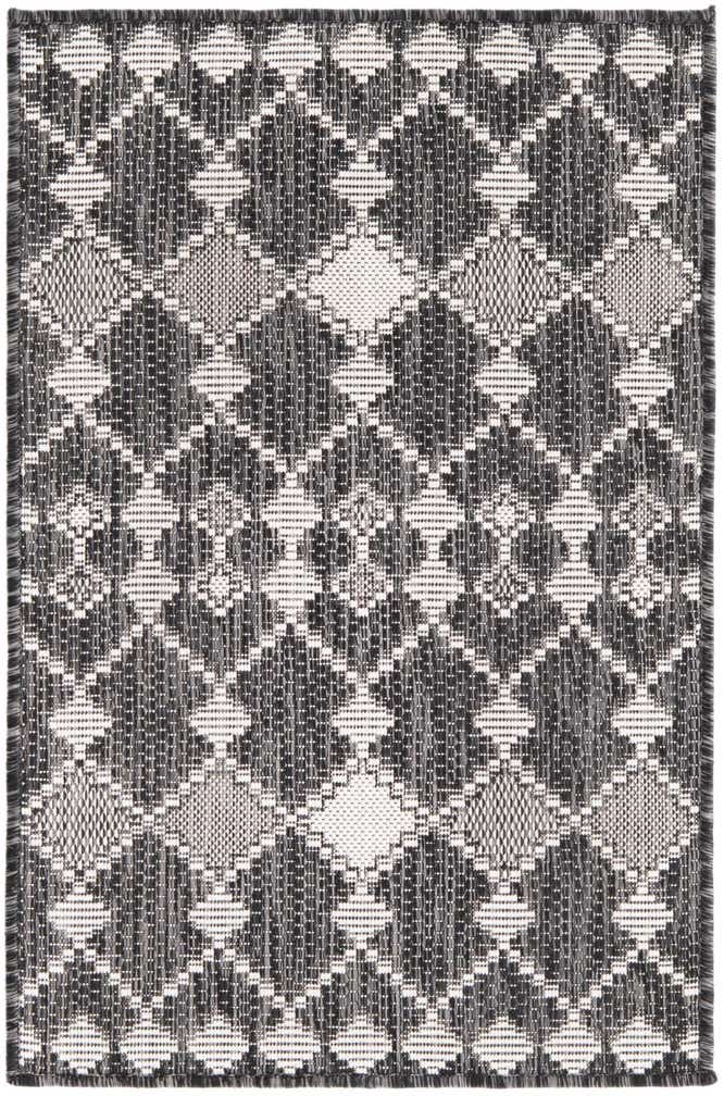 2' x 3' Easy-Clean Lattice Indoor / Outdoor Rug