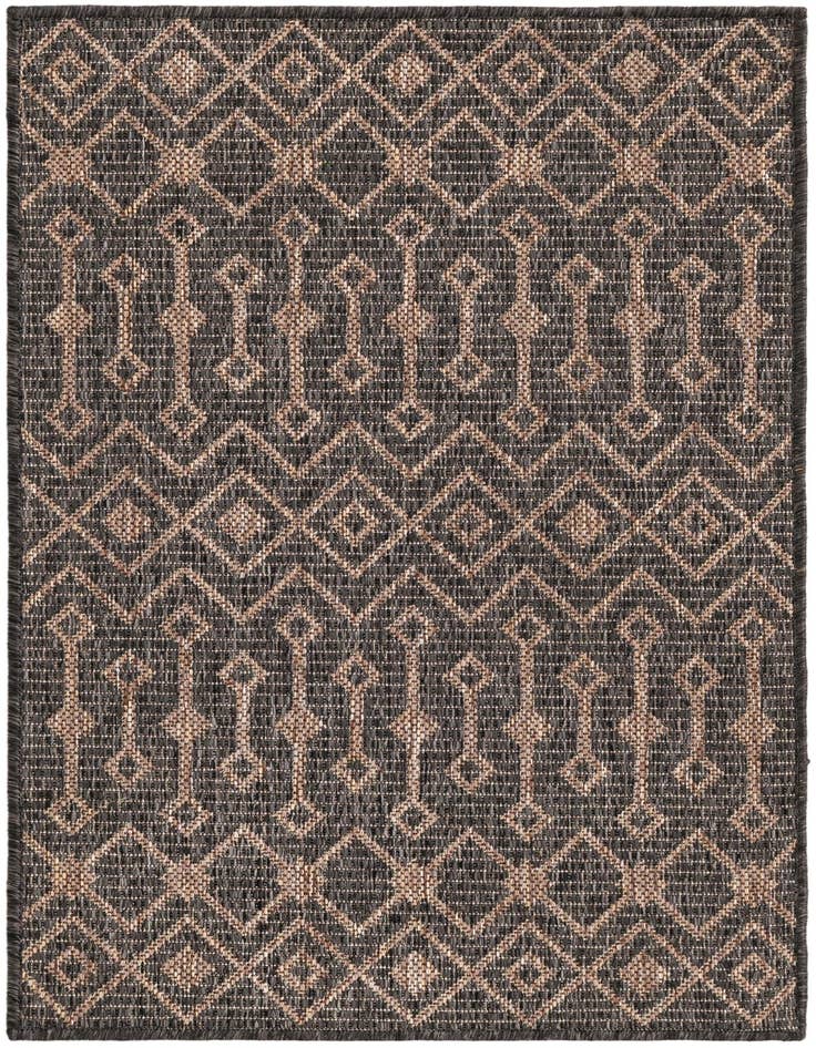 Detail image of 2' x 3' Easy-Clean Lattice Indoor / Outdoor Rug