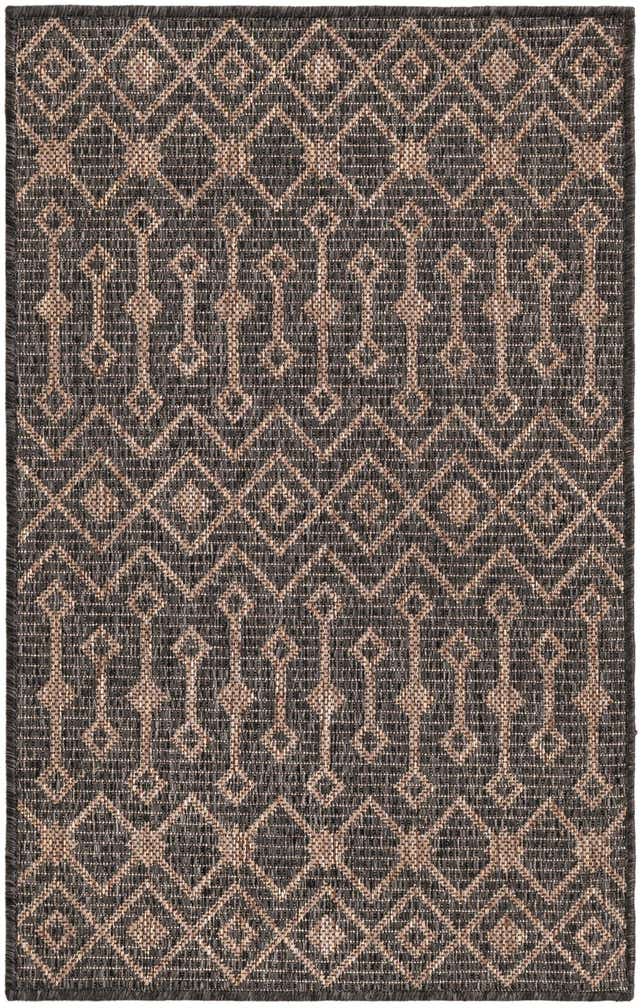 2' x 3' Easy-Clean Lattice Indoor / Outdoor Rug