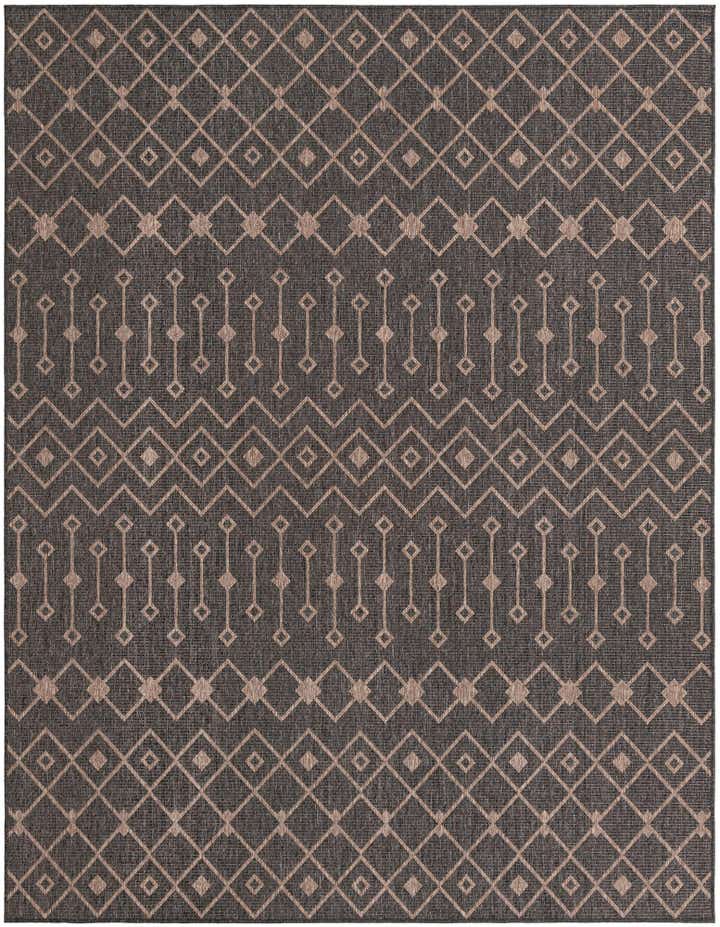 7' 10 x 10' Easy-Clean Lattice Indoor / Outdoor Rug