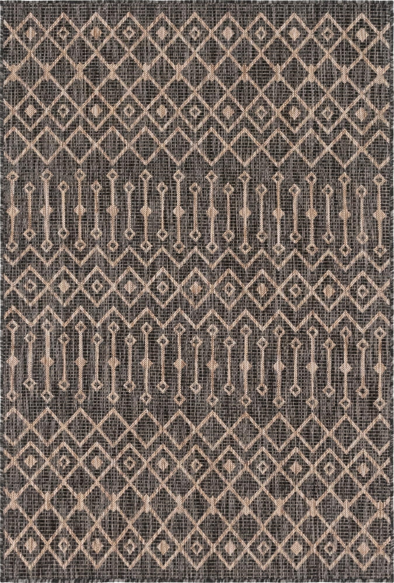 4' x 6' Washable Lattice Indoor / Outdoor Rug