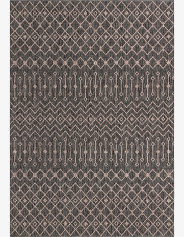 10' x 14' Easy-Clean Lattice Indoor / Outdoor Rug