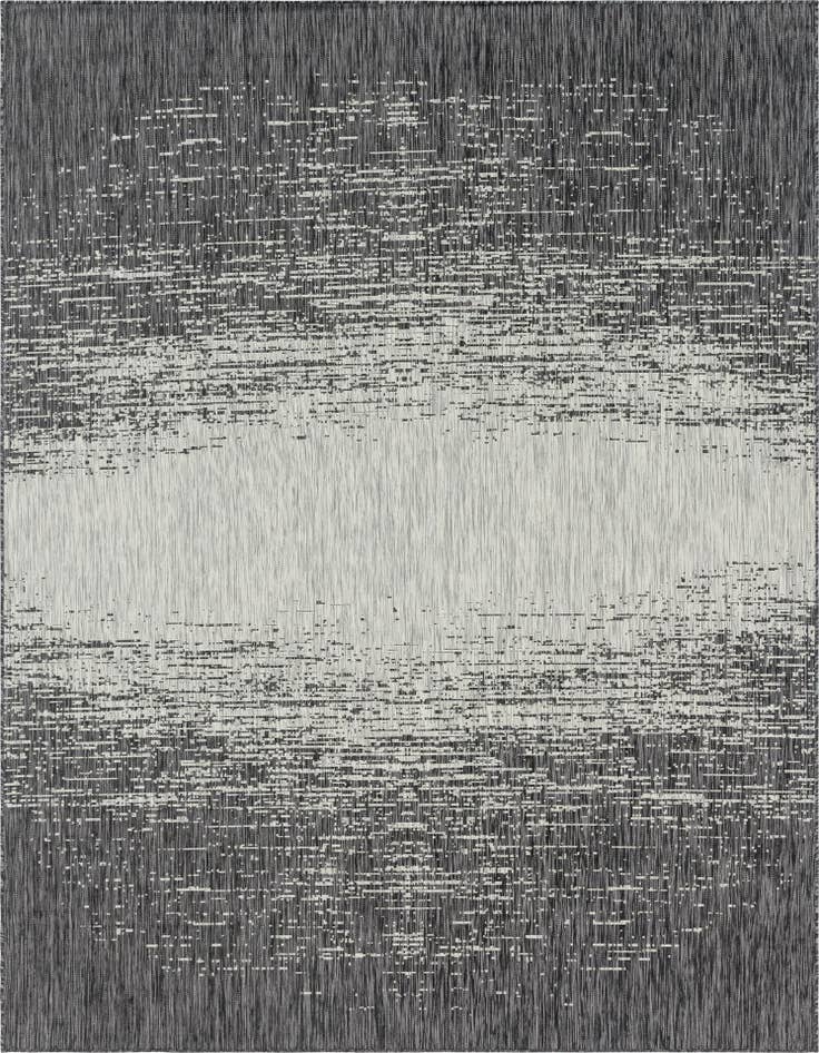 Detail image of 9' x 12' Easy-Clean Modern Indoor / Outdoor Rug