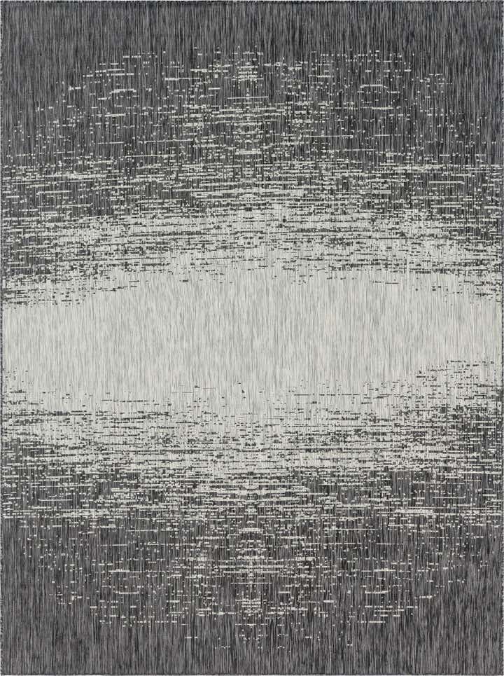 9' x 12' Easy-Clean Modern Indoor / Outdoor Rug