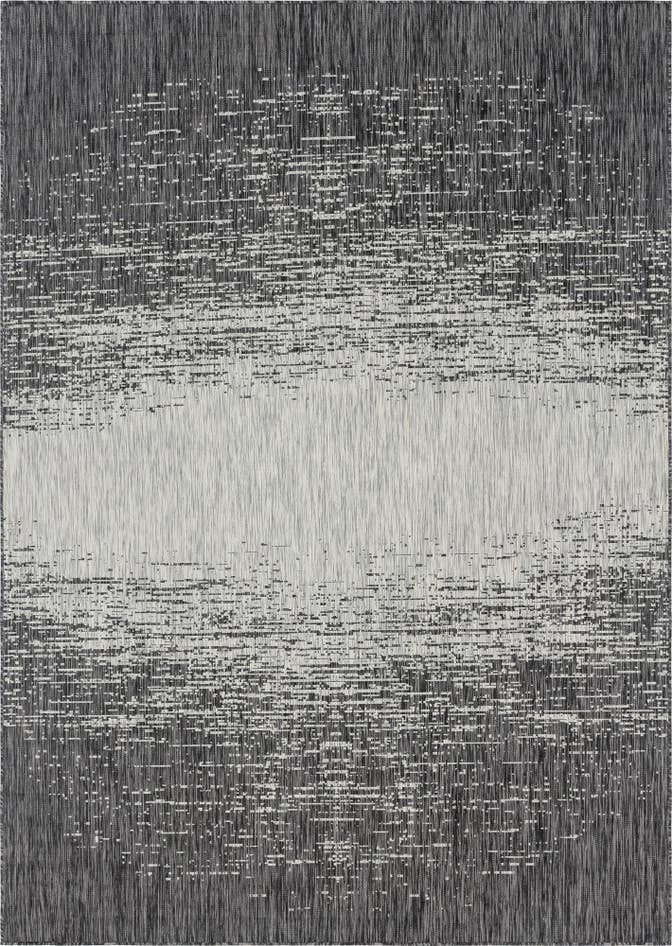 Detail image of 7' 10 x 11' Easy-Clean Modern Indoor / Outdoor Rug