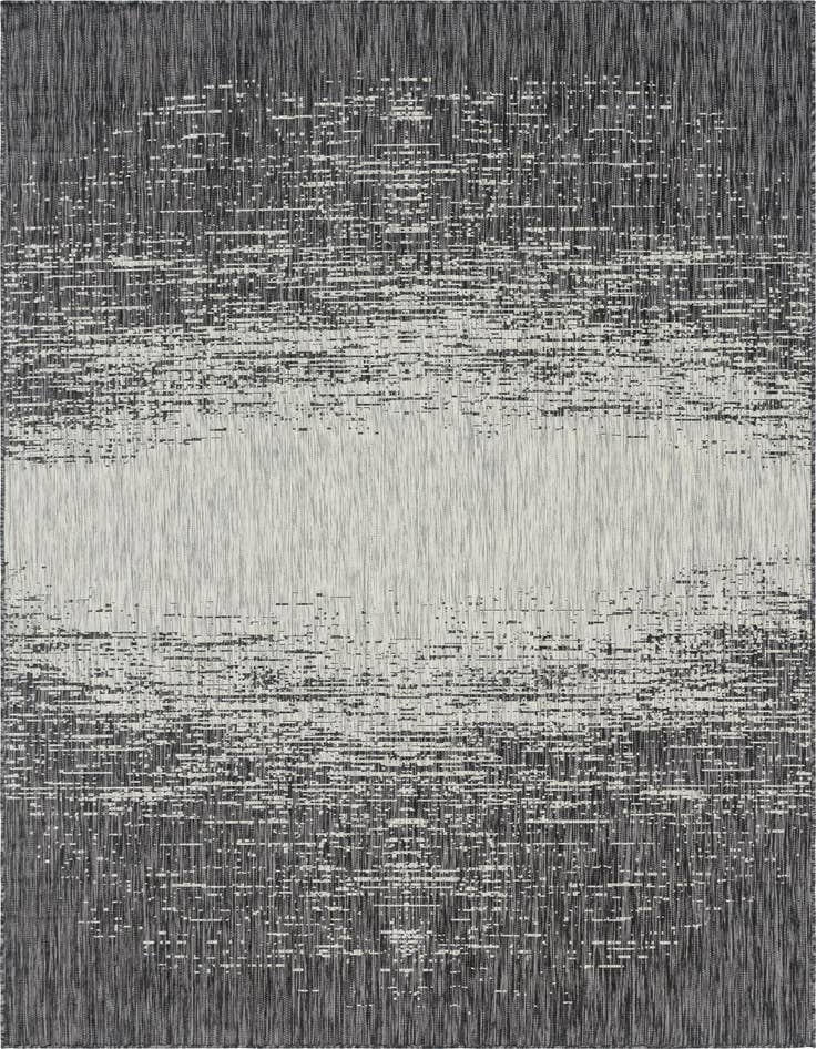 Detail image of 7' x 10' Easy-Clean Modern Indoor / Outdoor Rug