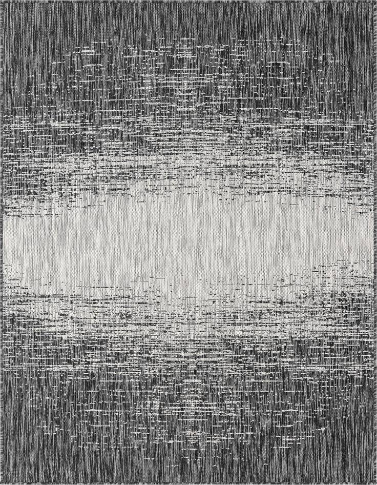 Detail image of 5' 3 x 8' Easy-Clean Modern Indoor / Outdoor Rug