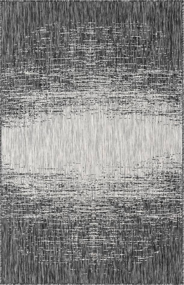 Detail image of 5' 3 x 8' Easy-Clean Modern Indoor / Outdoor Rug