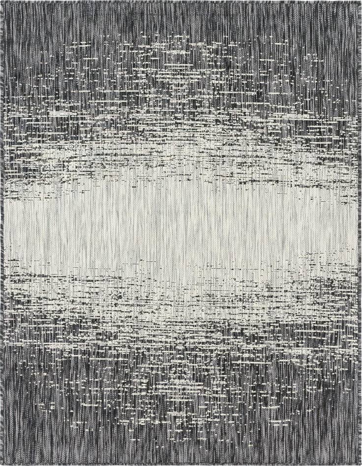 Detail image of 4' x 6' Easy-Clean Modern Indoor / Outdoor Rug