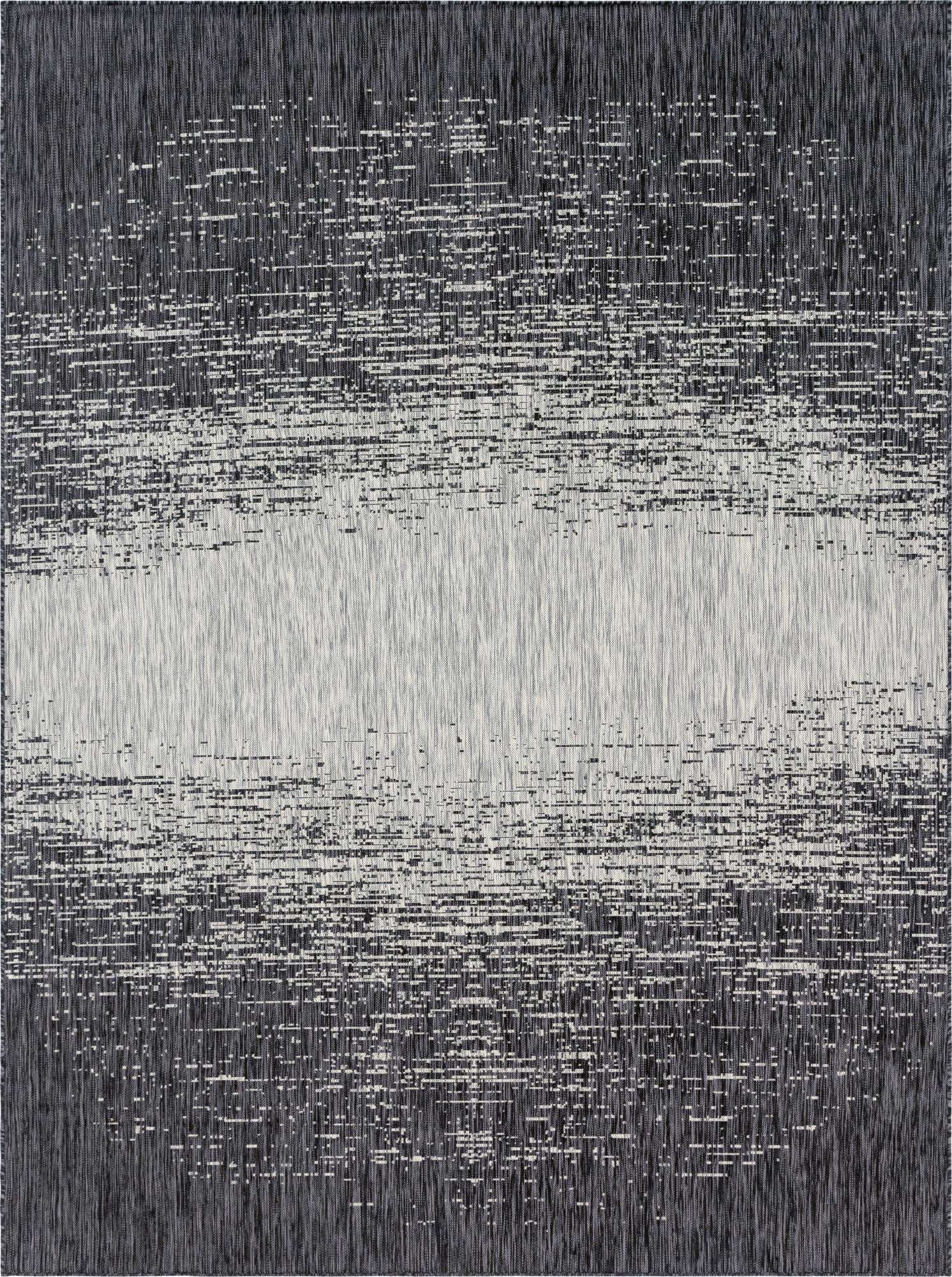 10' x 13' Easy-Clean Modern Indoor / Outdoor Rug