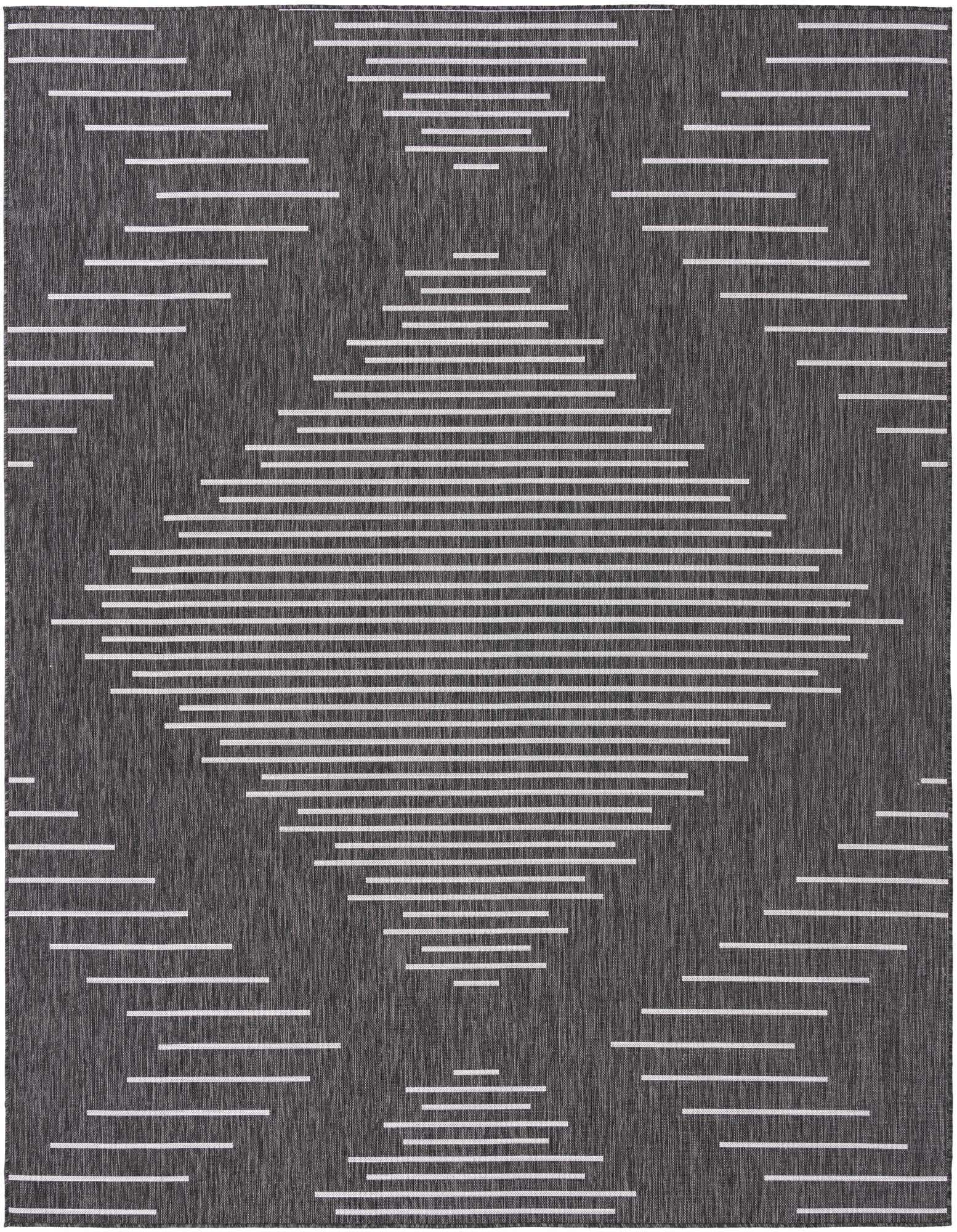 7' 10 x 10' Easy-Clean Modern Indoor / Outdoor Rug