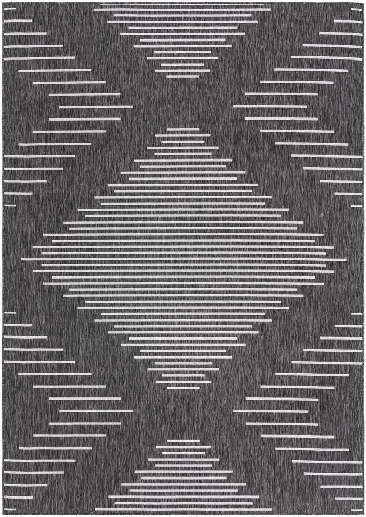 7' x 10' Easy-Clean Modern Indoor / Outdoor Rug