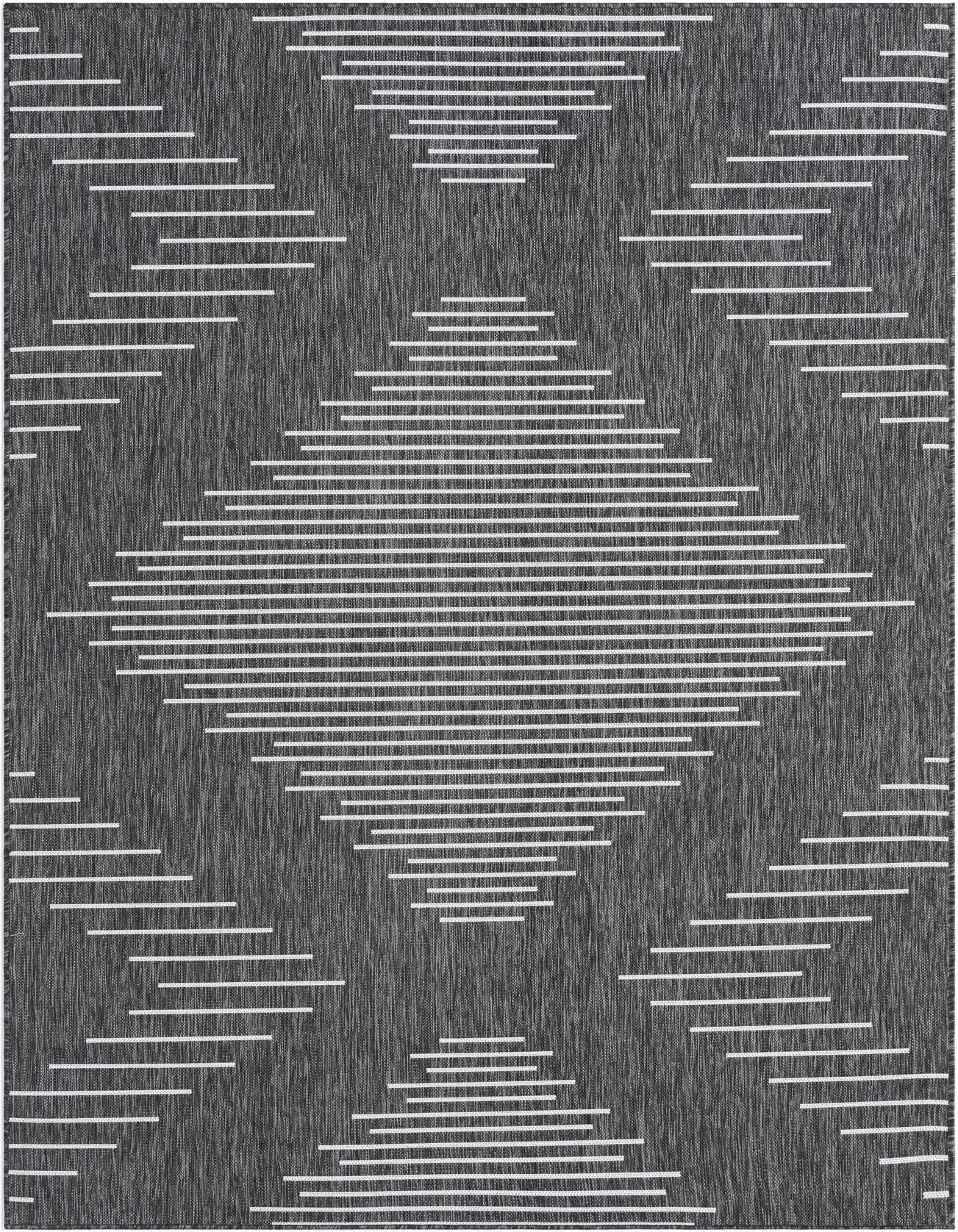 6' x 9' Easy-Clean Modern Indoor / Outdoor Rug