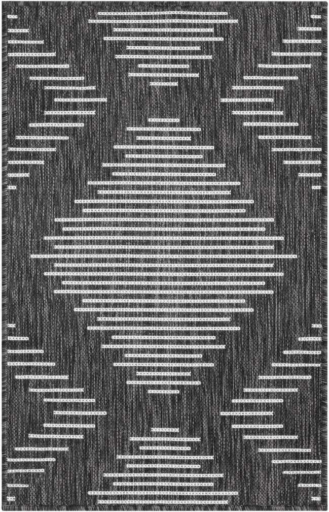 2' x 3' Easy-Clean Modern Indoor / Outdoor Rug