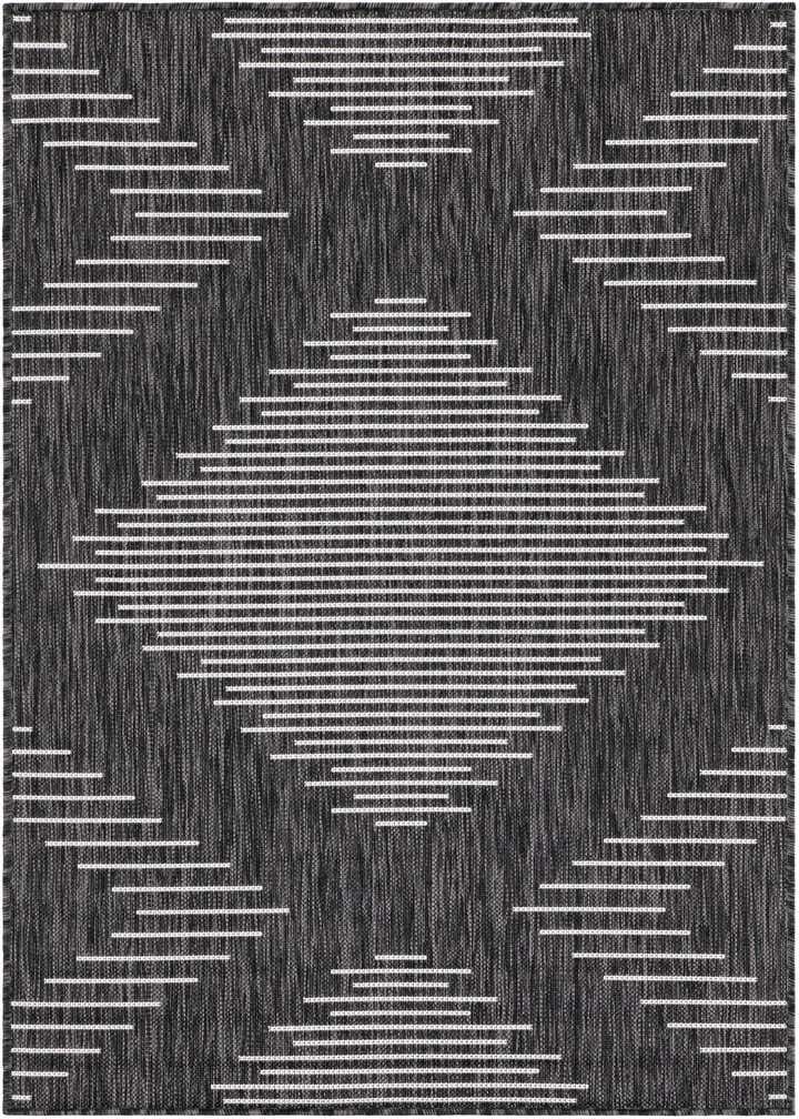3' x 5' 3 Easy-Clean Modern Indoor / Outdoor Rug