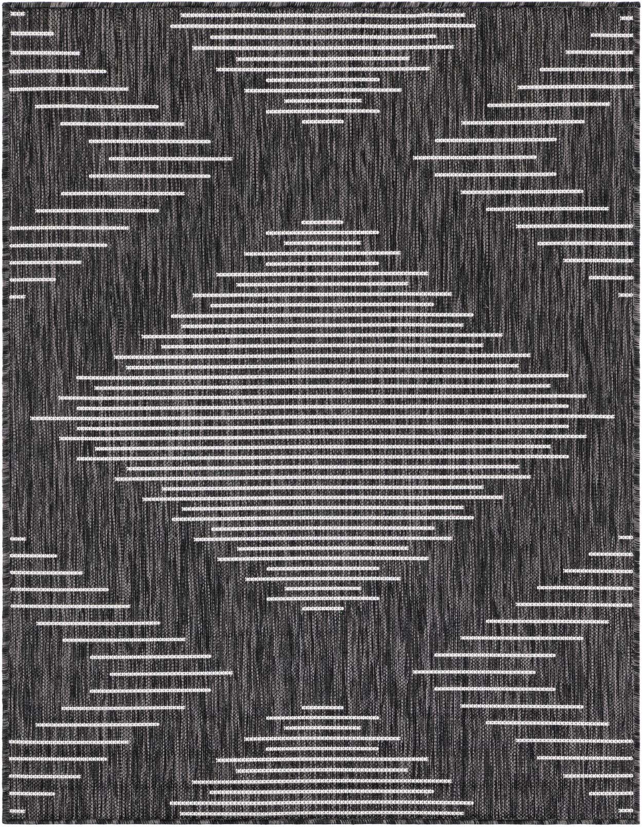 3' x 5' 3 Easy-Clean Modern Indoor / Outdoor Rug