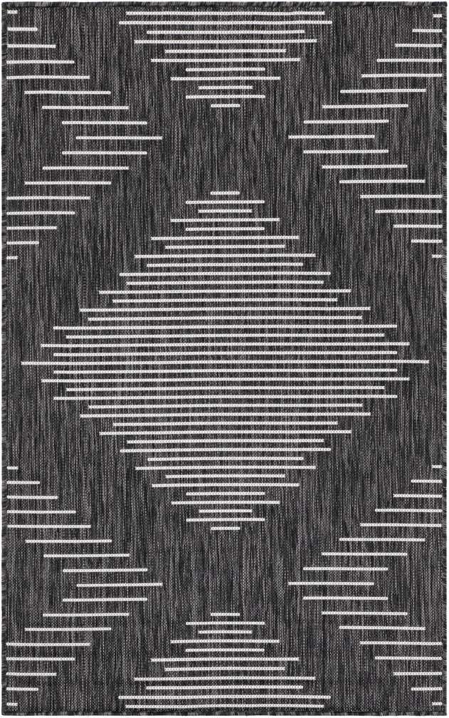 3' x 5' 3 Easy-Clean Modern Indoor / Outdoor Rug