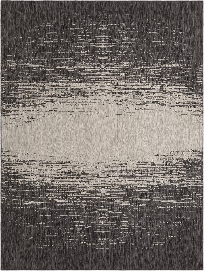 Detail image of 8' x 10' 10 Easy-Clean Modern Indoor / Outdoor Rug