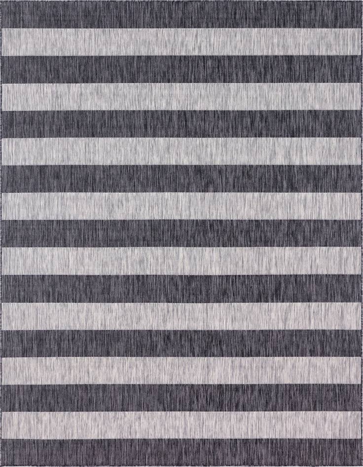 Detail image of 9' x 12' Easy-Clean Ribbon Indoor / Outdoor Rug