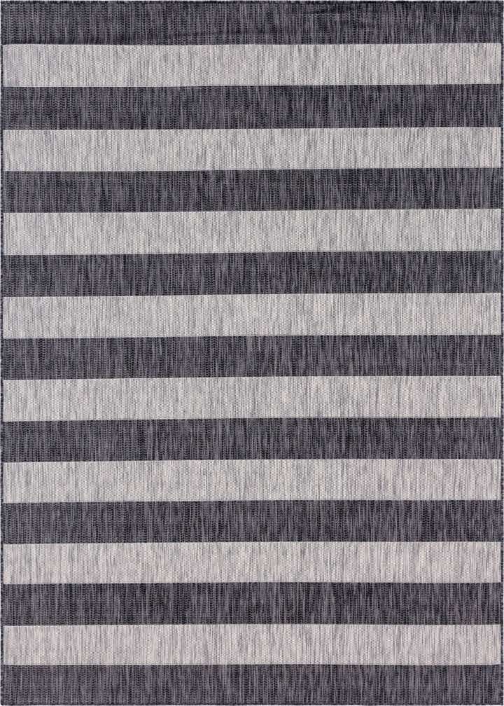 7' x 10' Easy-Clean Ribbon Indoor / Outdoor Rug