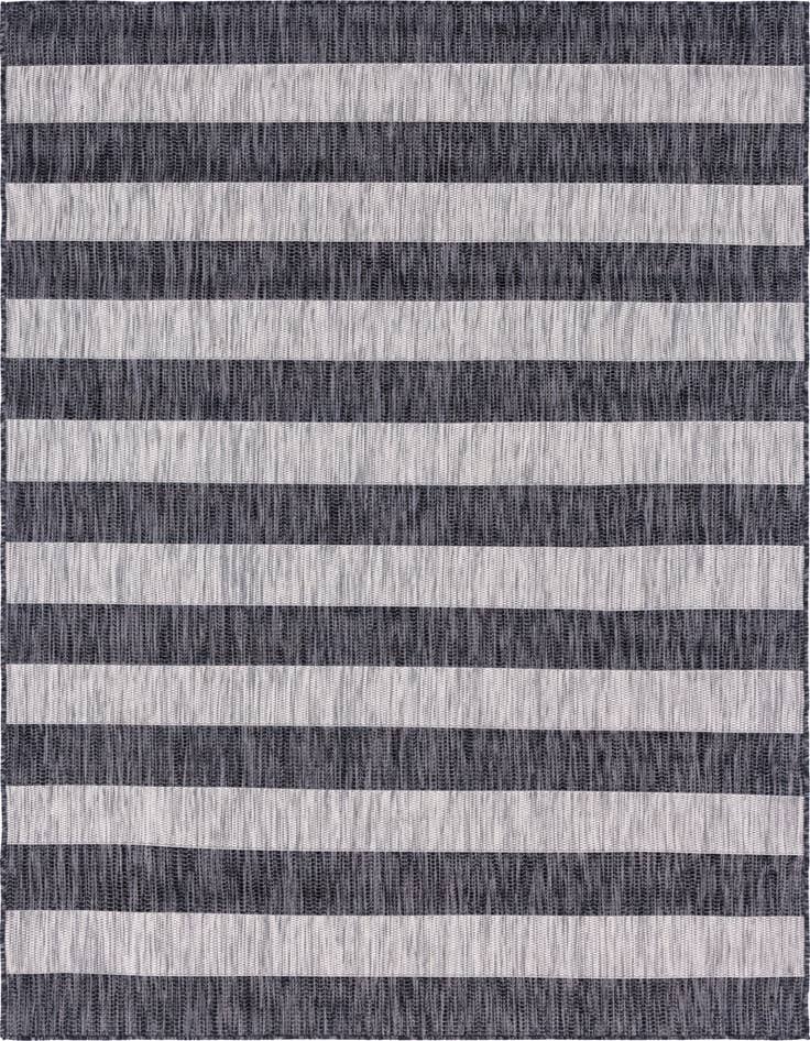 Detail image of 6' x 9' Easy-Clean Ribbon Indoor / Outdoor Rug