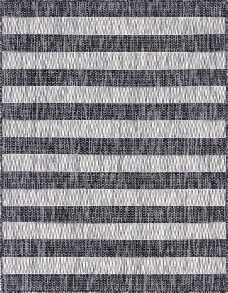 Detail image of 4' x 6' Easy-Clean Ribbon Indoor / Outdoor Rug