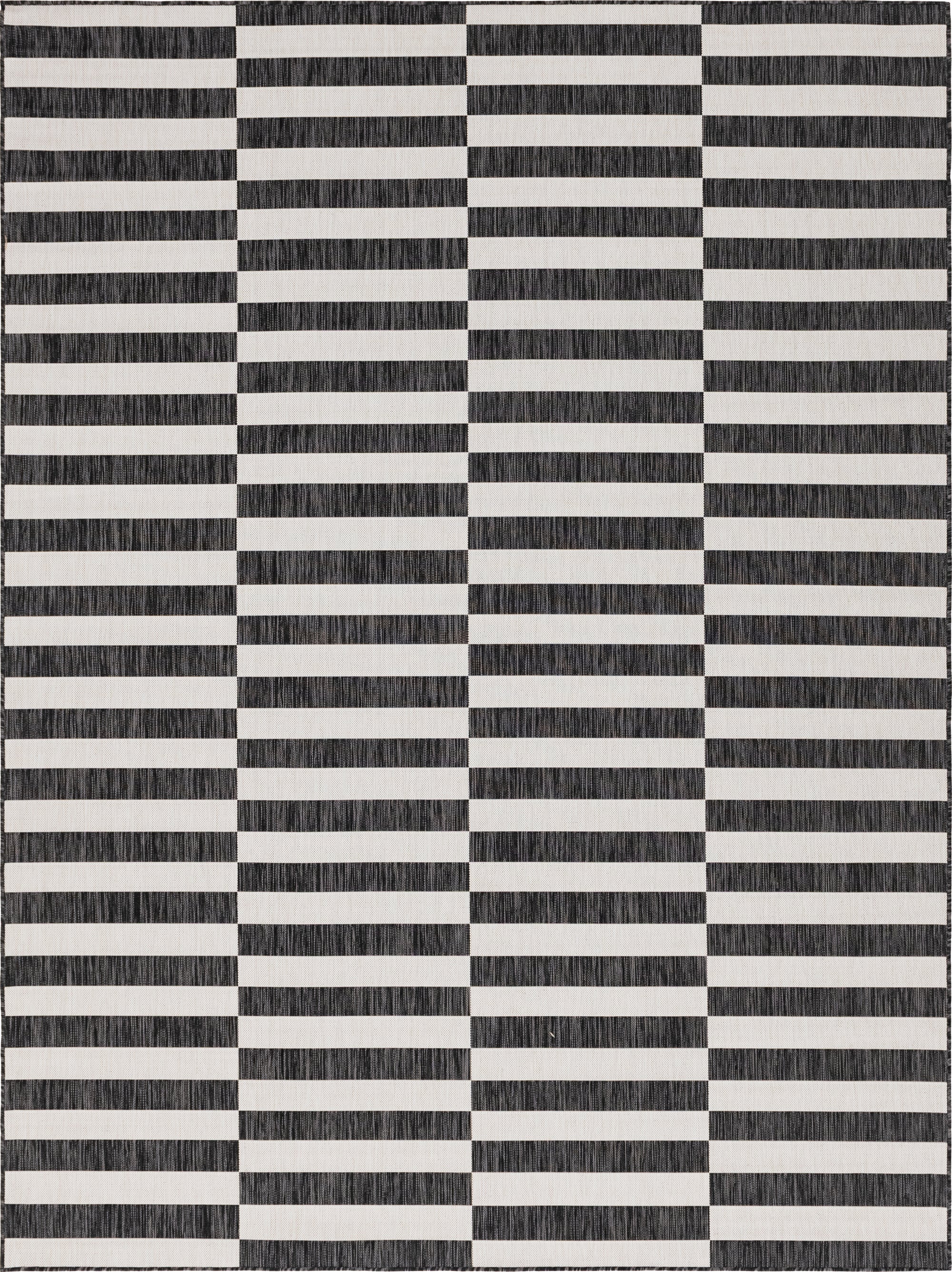 9' x 12' Easy-Clean Ribbon Indoor / Outdoor Rug