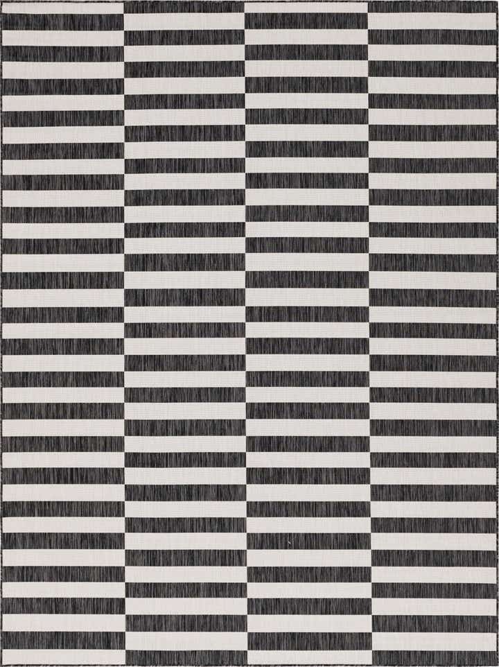 9' x 12' Easy-Clean Ribbon Indoor / Outdoor Rug