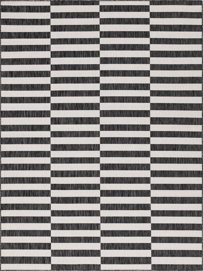 Detail image of 9' x 12' Easy-Clean Ribbon Indoor / Outdoor Rug