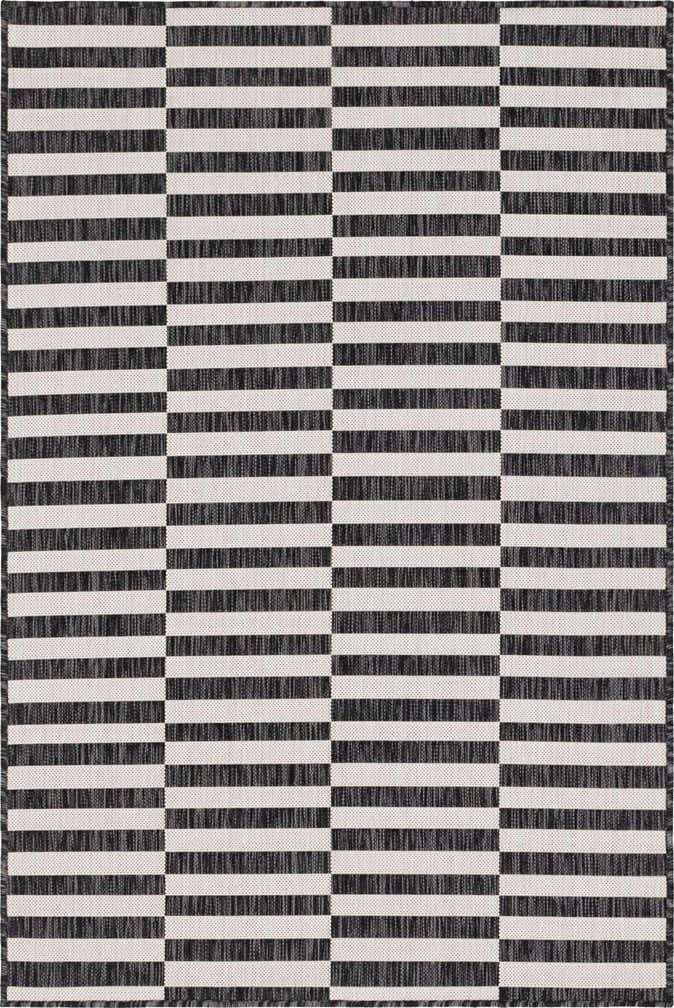 2' x 3' Easy-Clean Ribbon Indoor / Outdoor Rug