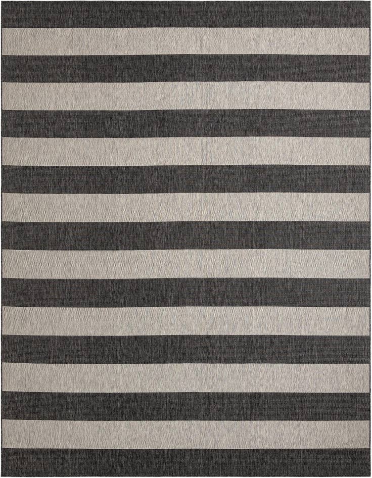 Detail image of 10' x 13' Easy-Clean Ribbon Indoor / Outdoor Rug