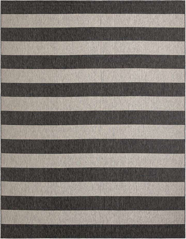 10' x 13' Easy-Clean Ribbon Indoor / Outdoor Rug