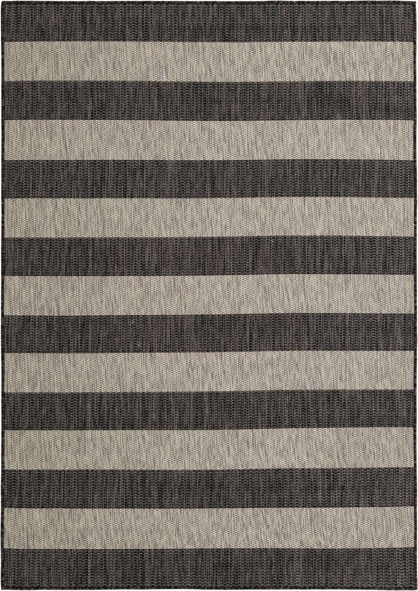 5' x 7' Easy-Clean Ribbon Indoor / Outdoor Rug