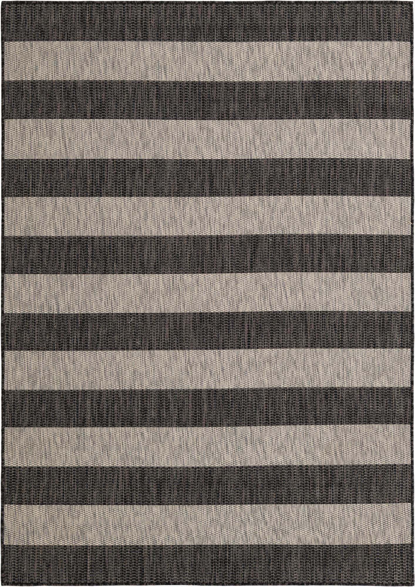 5' x 7' Washable Ribbon Indoor / Outdoor Rug