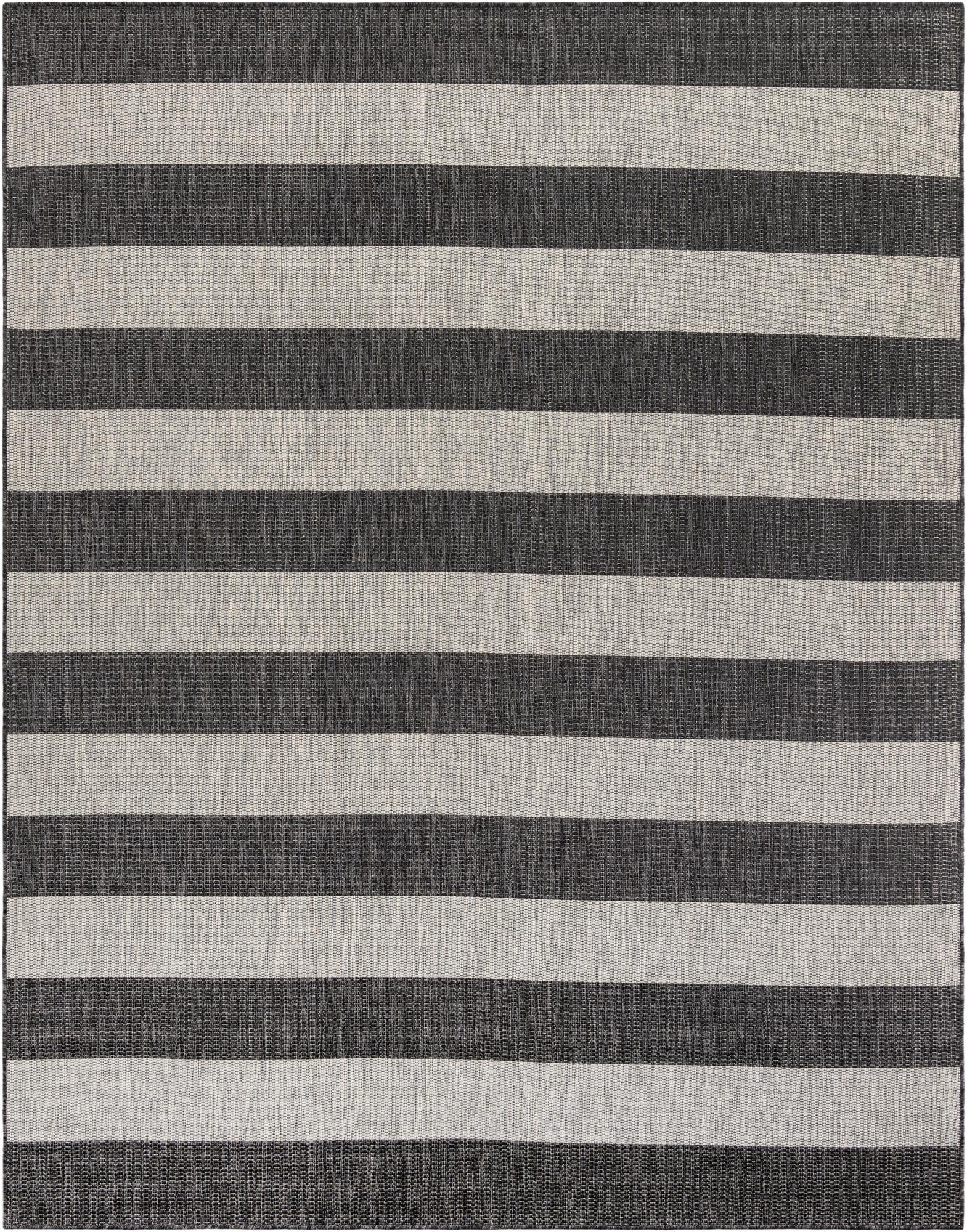 7' 10 x 10' Washable Ribbon Indoor / Outdoor Rug