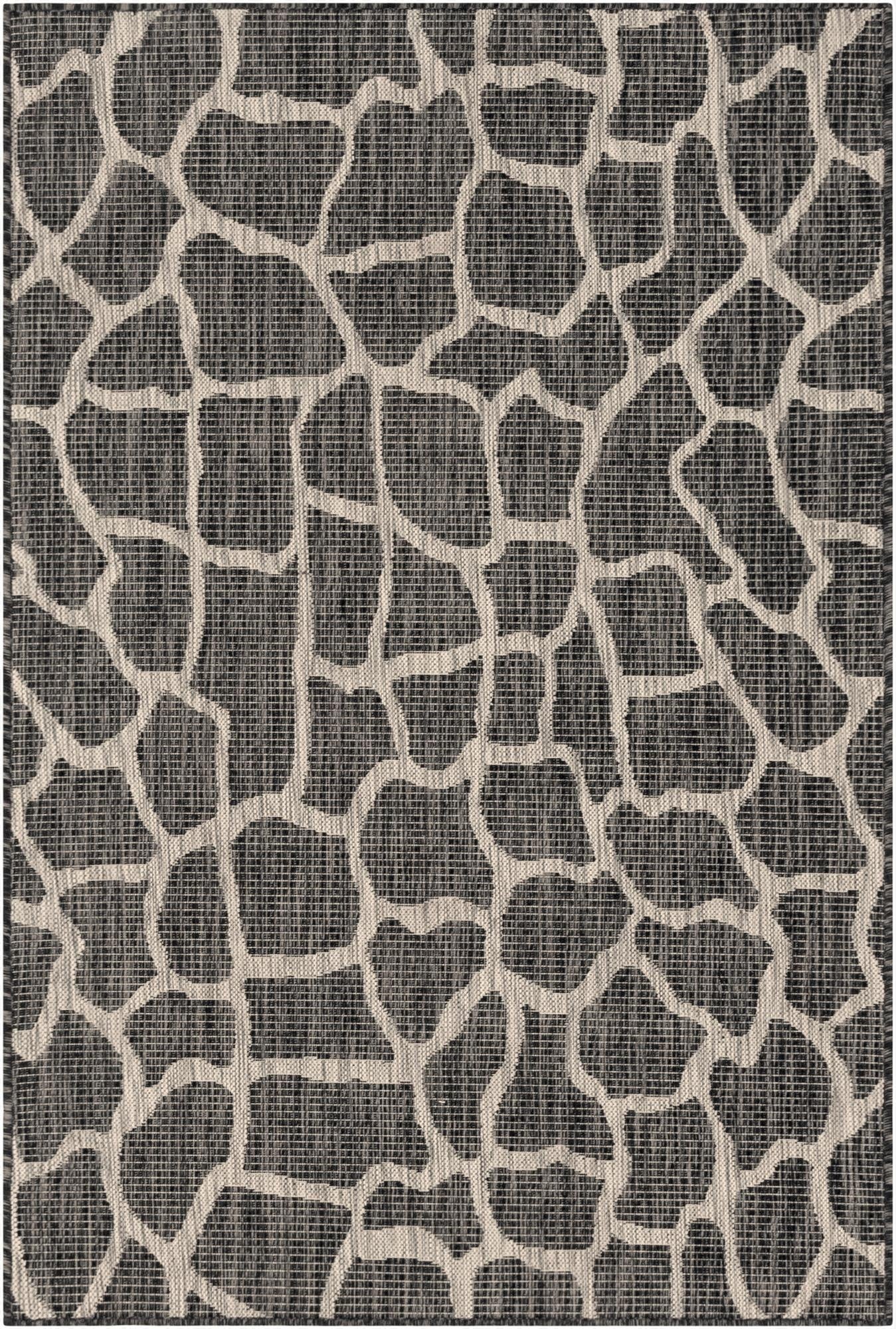 4' x 6'  Washable Safari Indoor / Outdoor Rug
