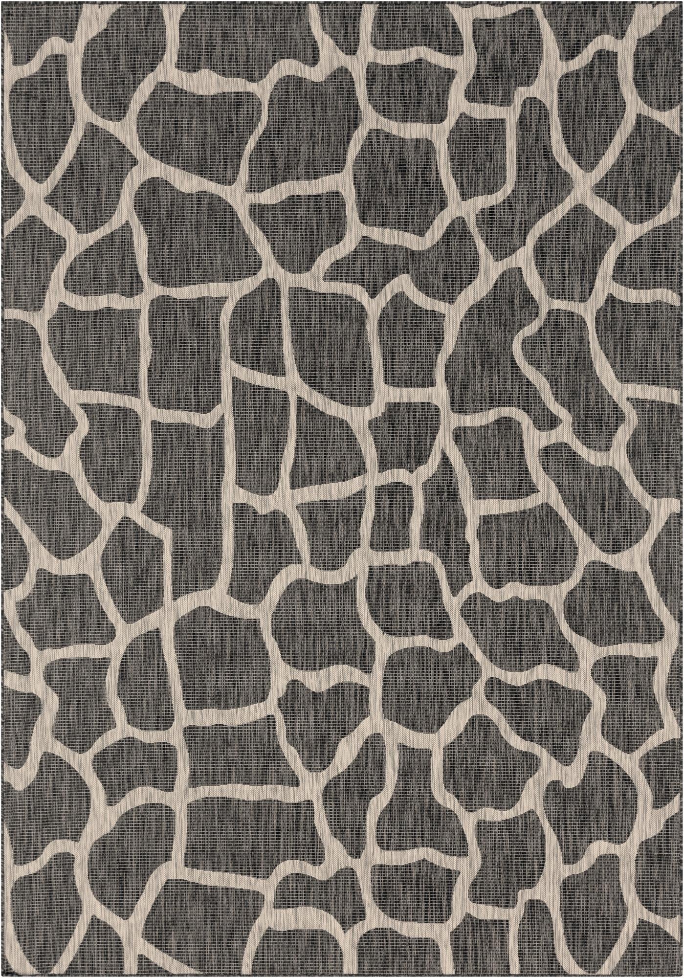 7' 10 x 11'  Washable Safari Indoor / Outdoor Rug