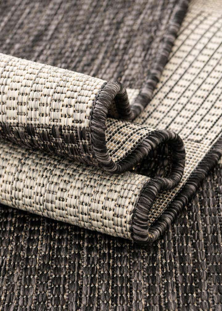 10' x 13' Easy-Clean Striped Indoor / Outdoor Rug