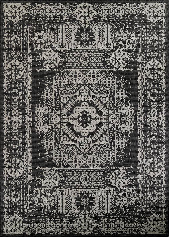 Detail image of 10' x 14' Easy-Clean Traditional Indoor / Outdoor Rug