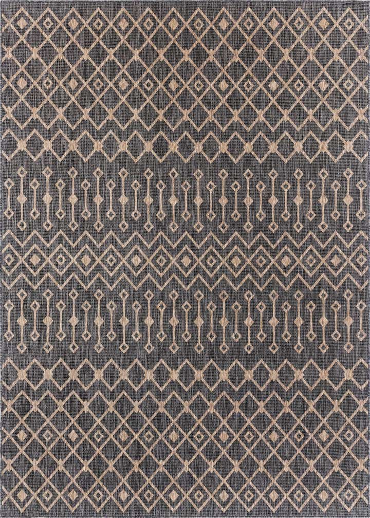 9' x 12' Easy-Clean Trellis Indoor / Outdoor Rug