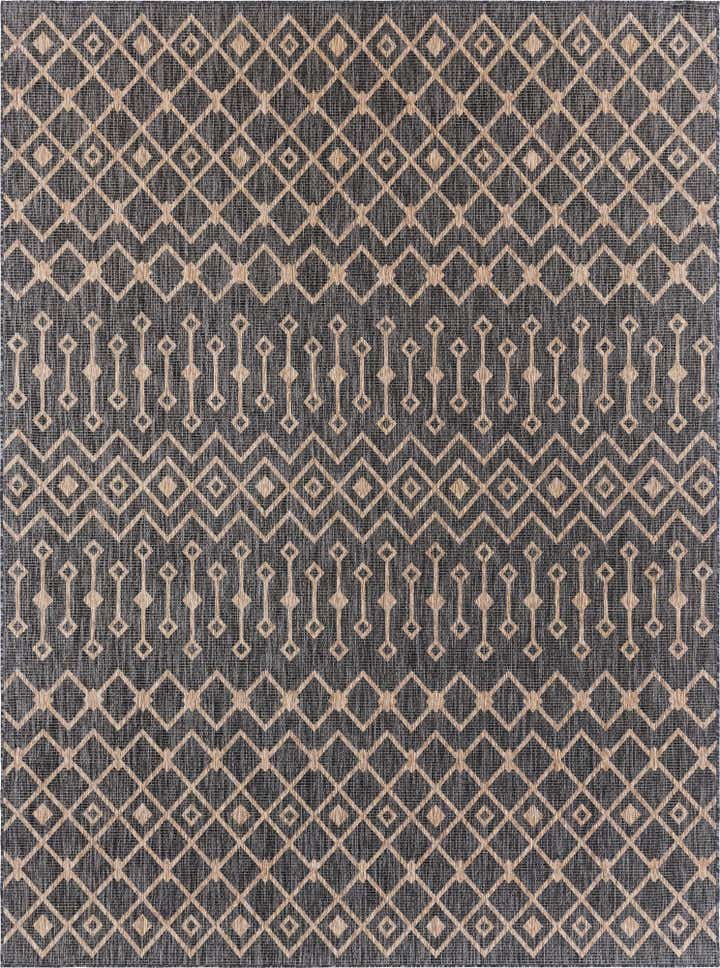 9' x 12' Easy-Clean Trellis Indoor / Outdoor Rug