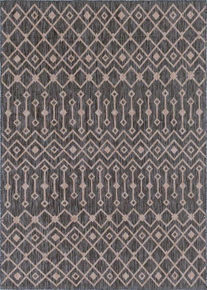 7' x 10' Easy-Clean Trellis Indoor / Outdoor Rug