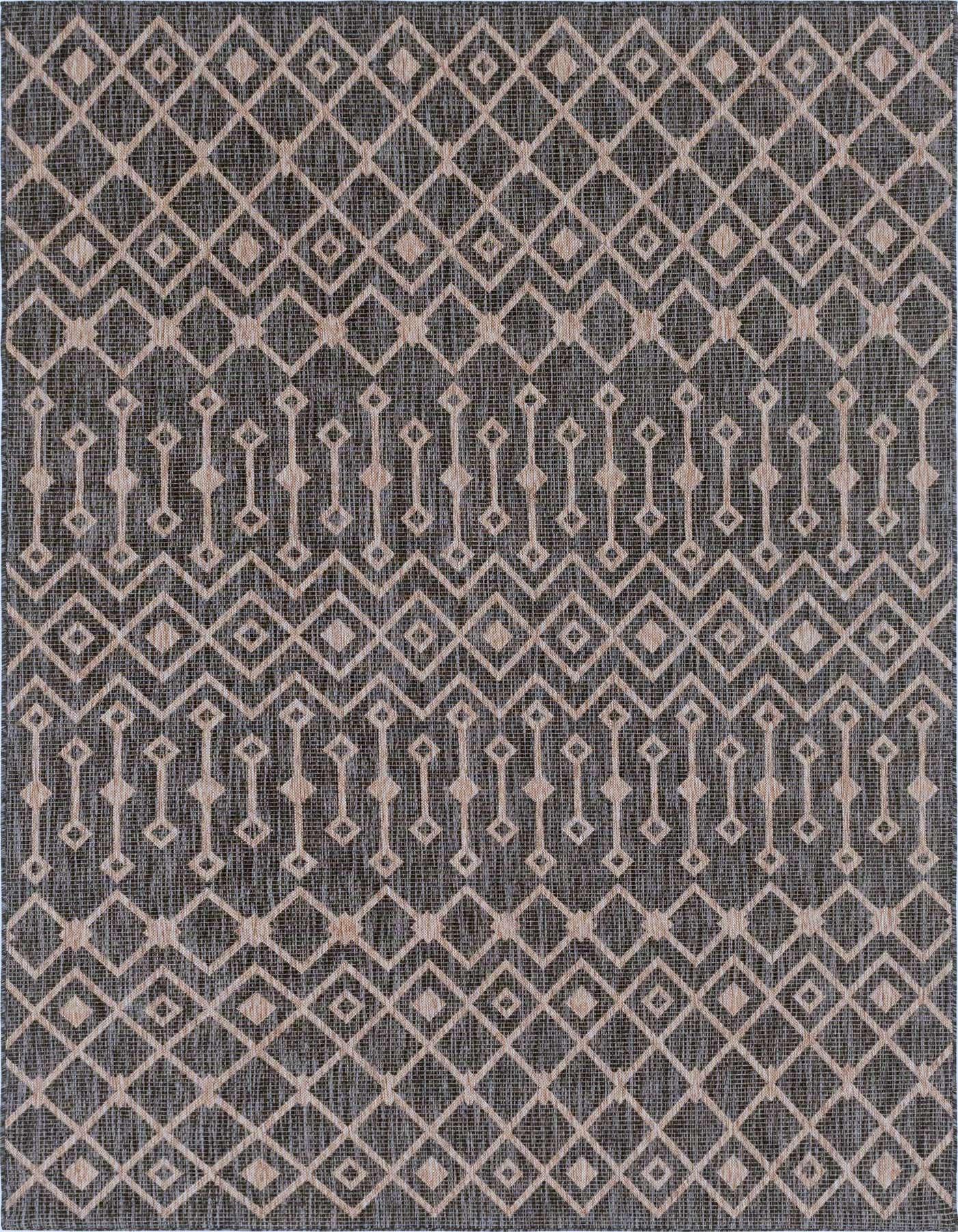 7' x 10' Easy-Clean Trellis Indoor / Outdoor Rug