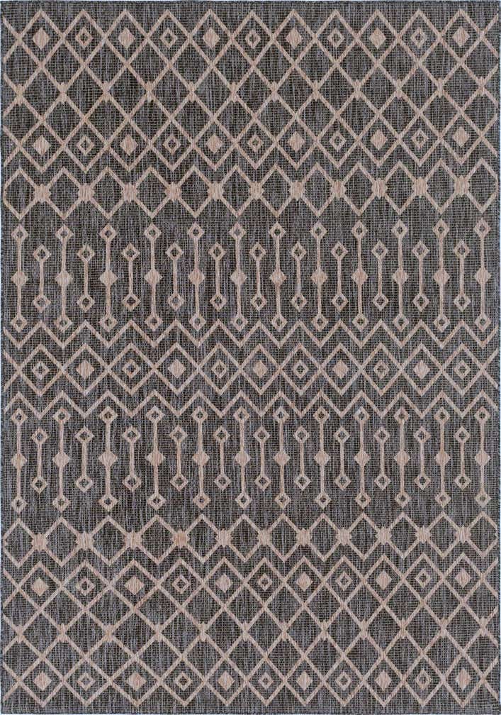 7' x 10' Easy-Clean Trellis Indoor / Outdoor Rug