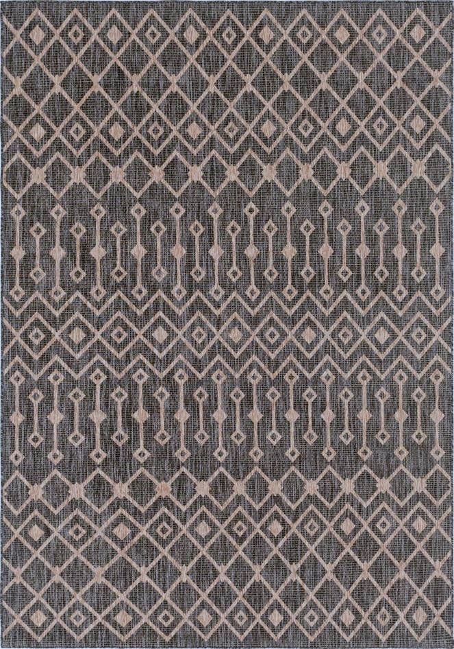Detail image of 7' x 10' Easy-Clean Trellis Indoor / Outdoor Rug
