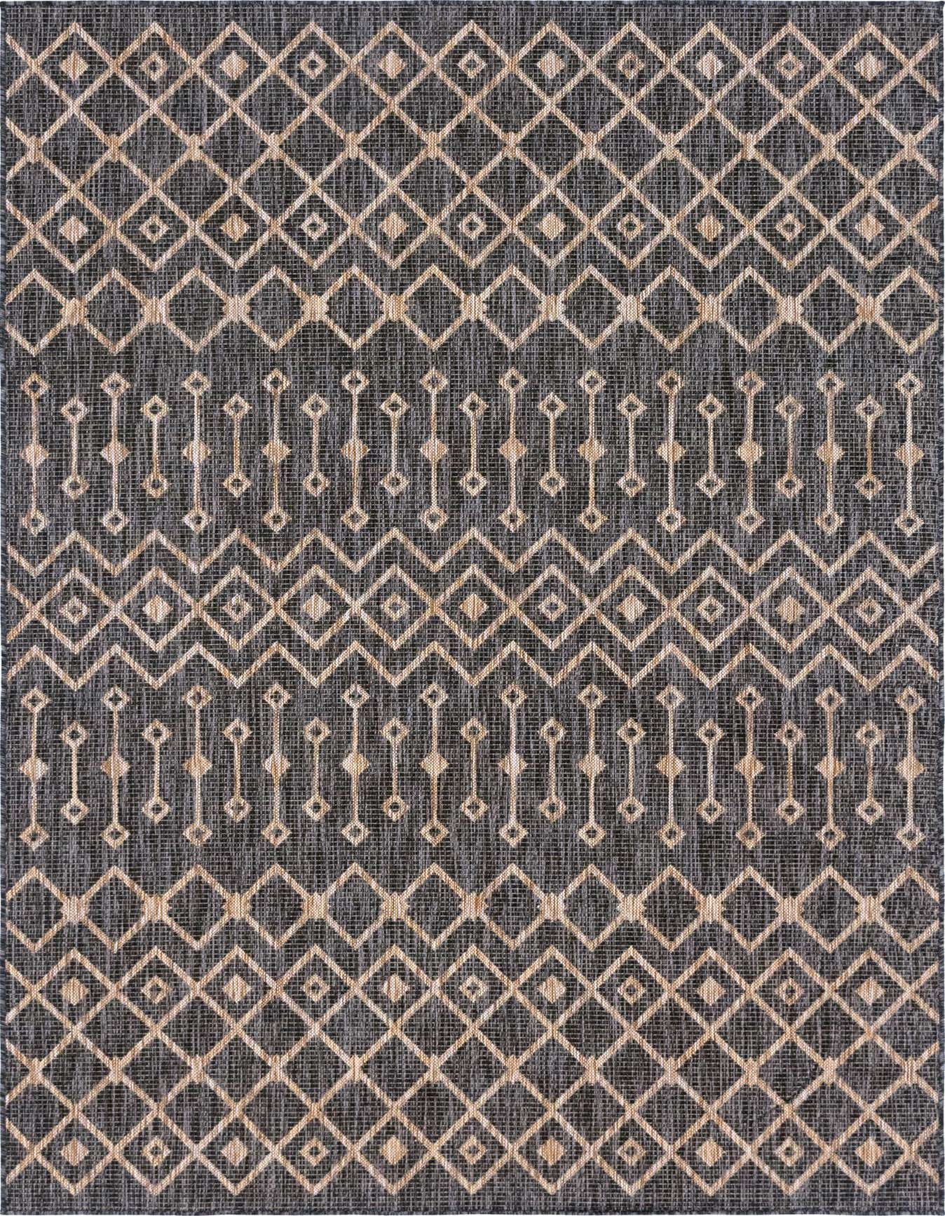 6' x 9' Easy-Clean Trellis Indoor / Outdoor Rug