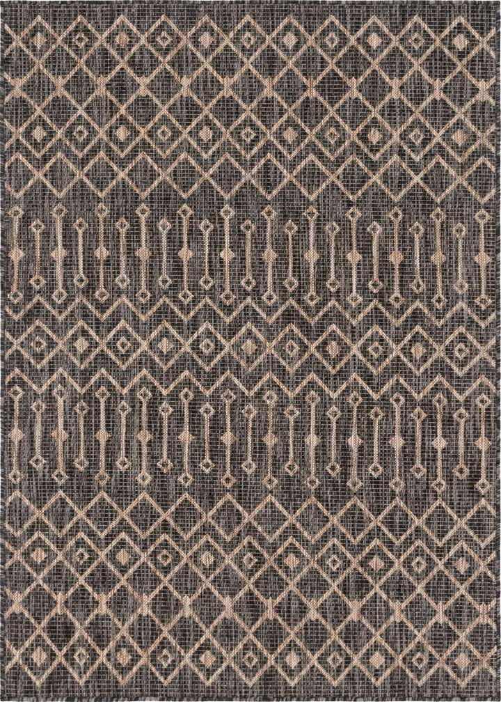 4' x 6' Easy-Clean Trellis Indoor / Outdoor Rug