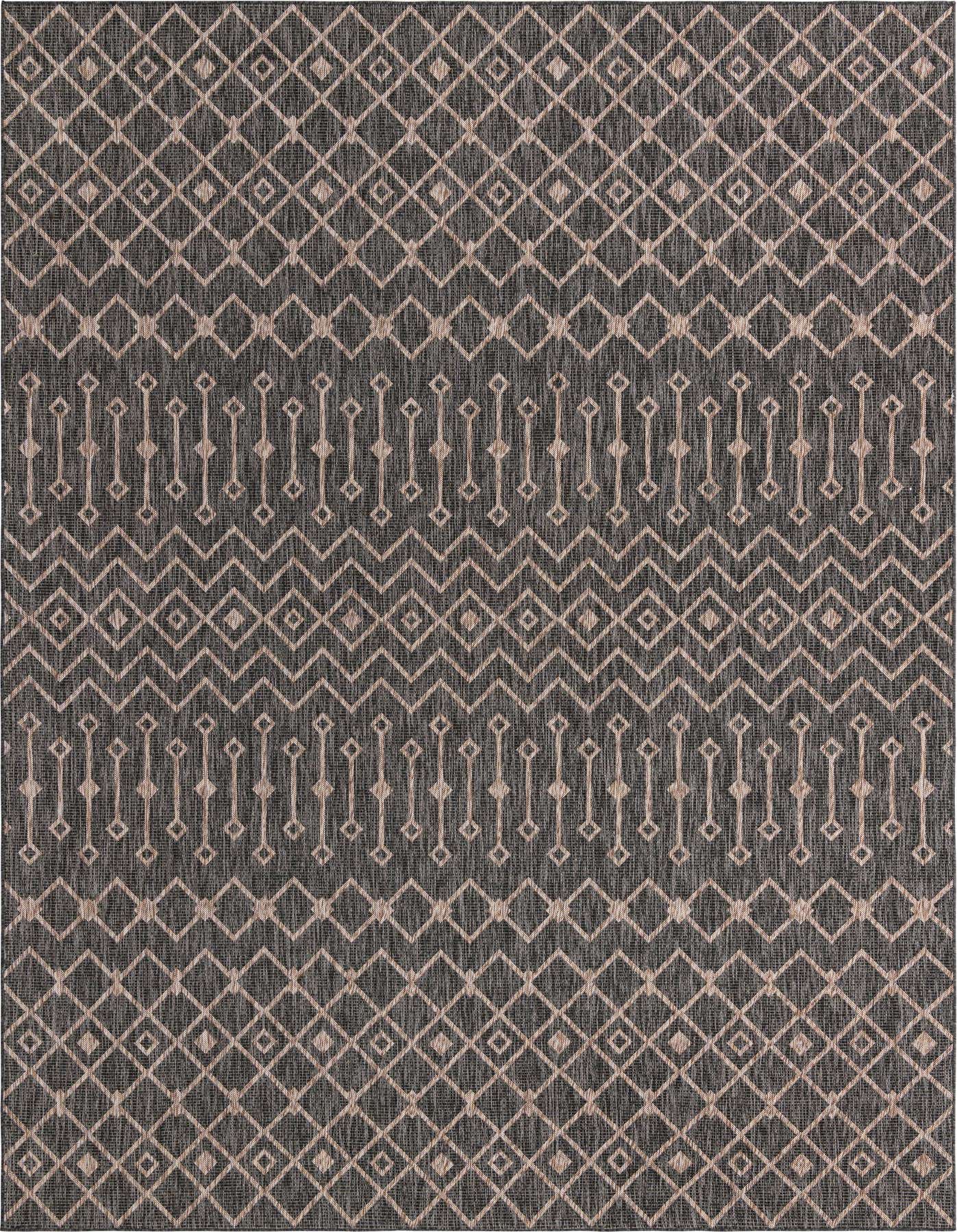 10' x 14' Easy-Clean Trellis Indoor / Outdoor Rug