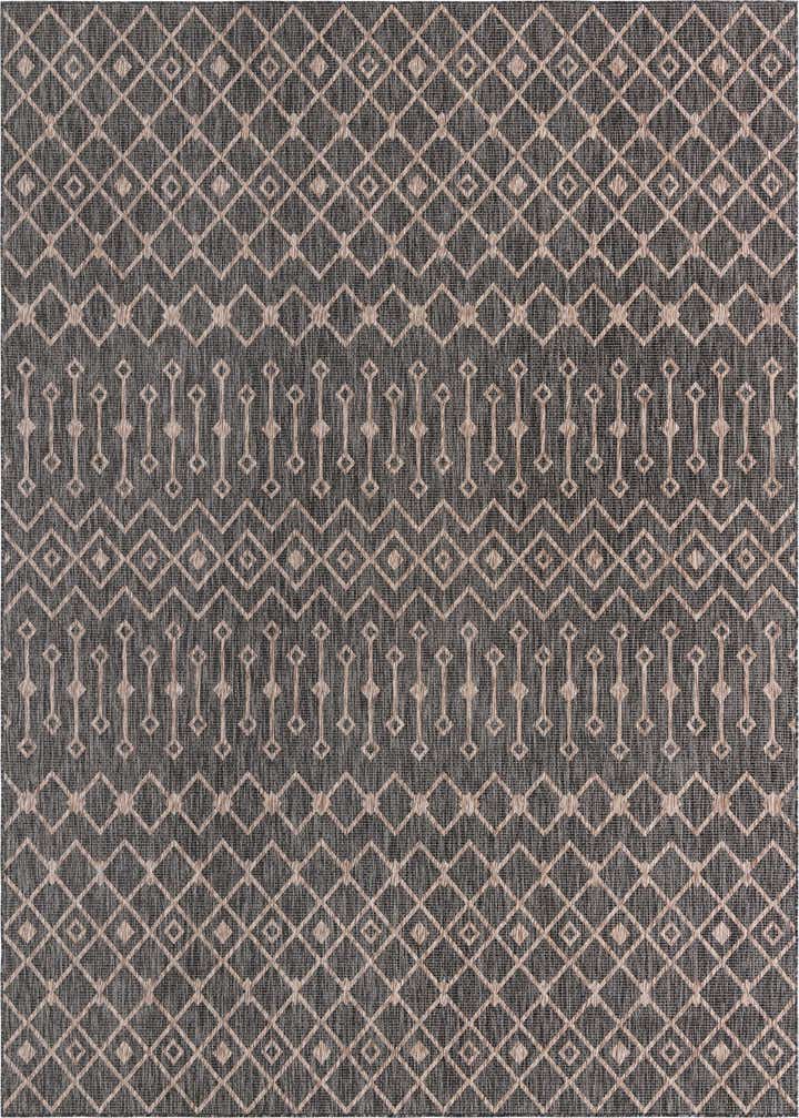 10' x 13' Easy-Clean Trellis Indoor / Outdoor Rug