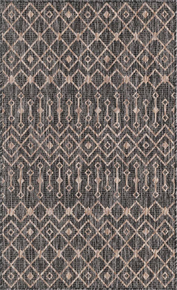 Detail image of 3' x 5' 3 Easy-Clean Trellis Indoor / Outdoor Rug